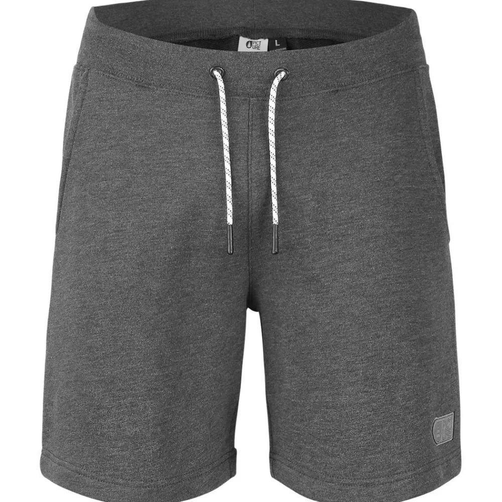New Short Augusto Dark Grey Melange Pantalon - Short
