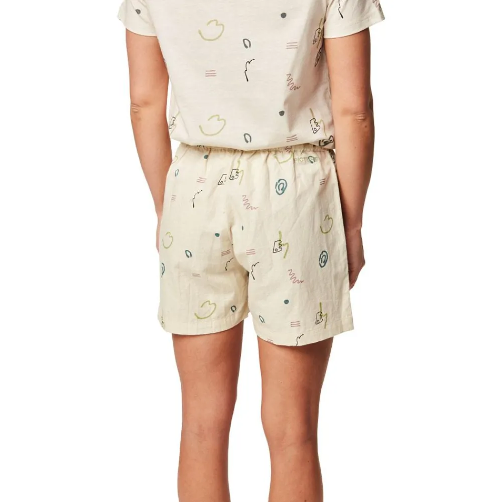 Pantalon - Short<Picture Short Kintha Bloom Print