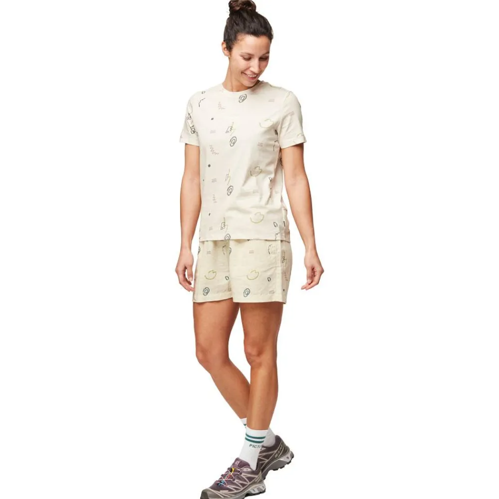 Pantalon - Short<Picture Short Kintha Bloom Print
