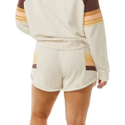Hot Short Block Party Oatmeal Marle Pantalon - Short