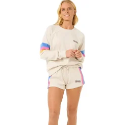 Pantalon - Short<Rip Curl Short Las Dalias Colourblock Short Oatmeal Marle