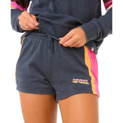 Hot Short Las Dalias Colourblock Short Navy Pantalon - Short