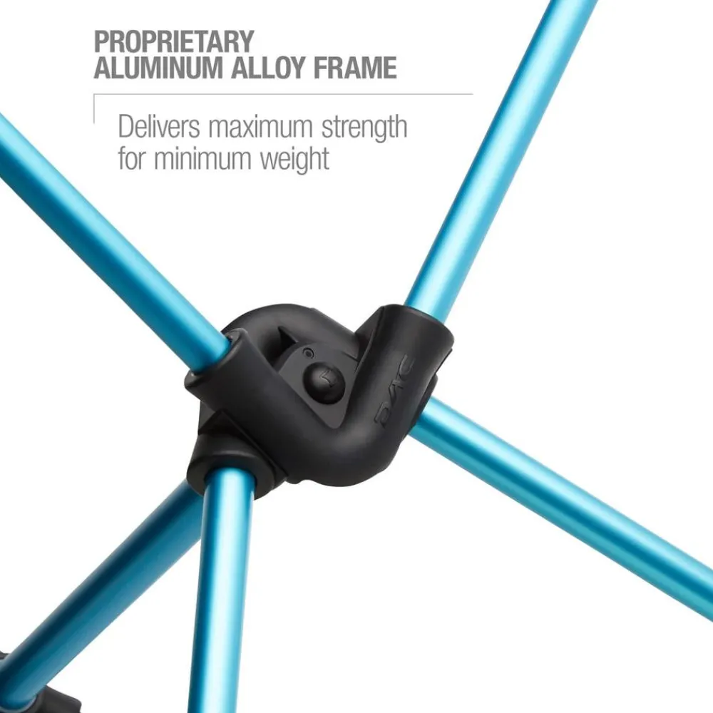 Best Siège camping Chair One Old Black Cyan Blue Siège De Camping|Accessoires Bivouac