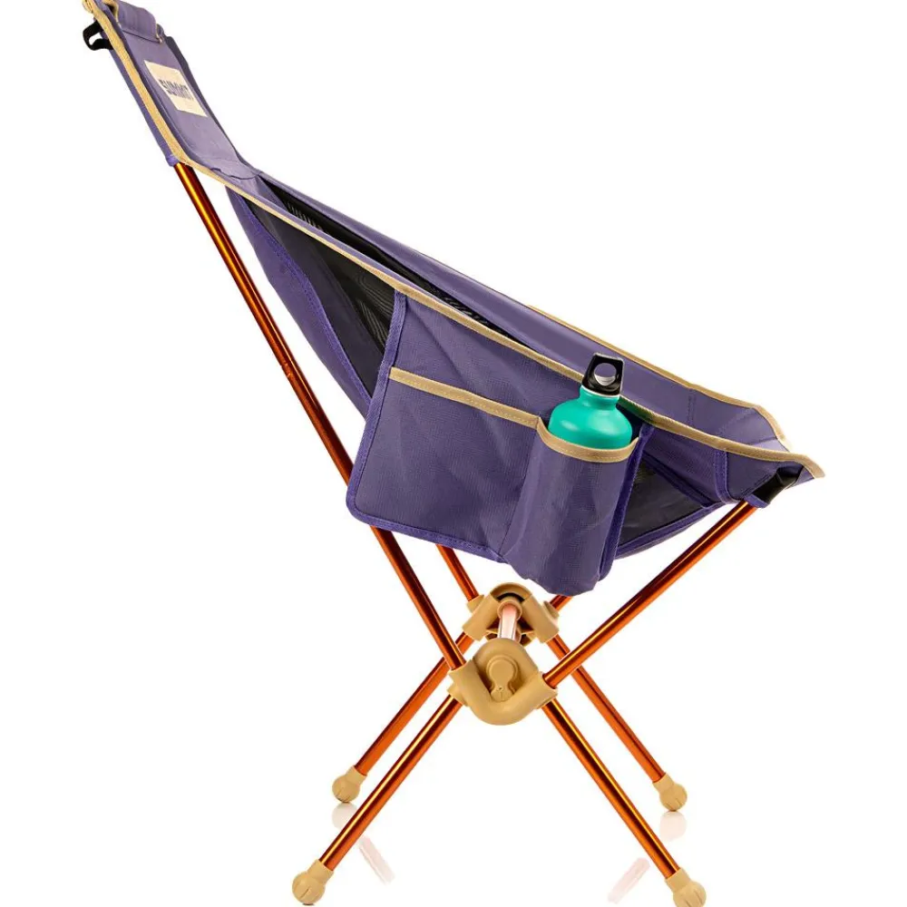 New Siège camping Folding Chair XL Purple Accessoires Bivouac|Siège De Camping