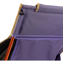New Siège camping Folding Chair XL Purple Accessoires Bivouac|Siège De Camping