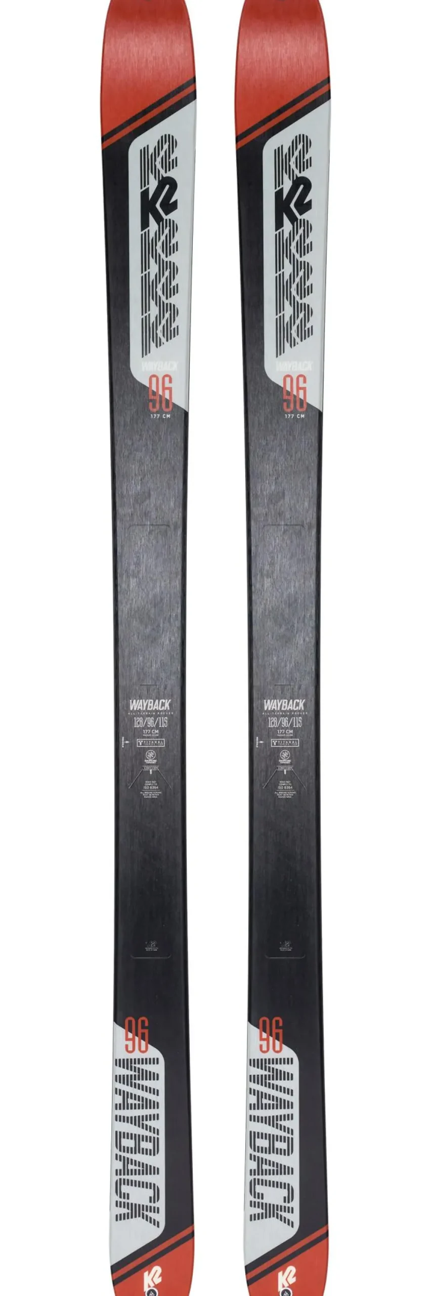 Ski de randonnée Wayback 96 Homme Ski Rando Homme