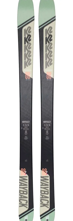 Ski Rando Femme<K2 Ski de randonnée Wayback 88 W