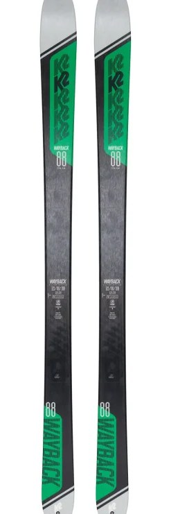 Ski Rando Homme<K2 Ski de randonnée Wayback 88
