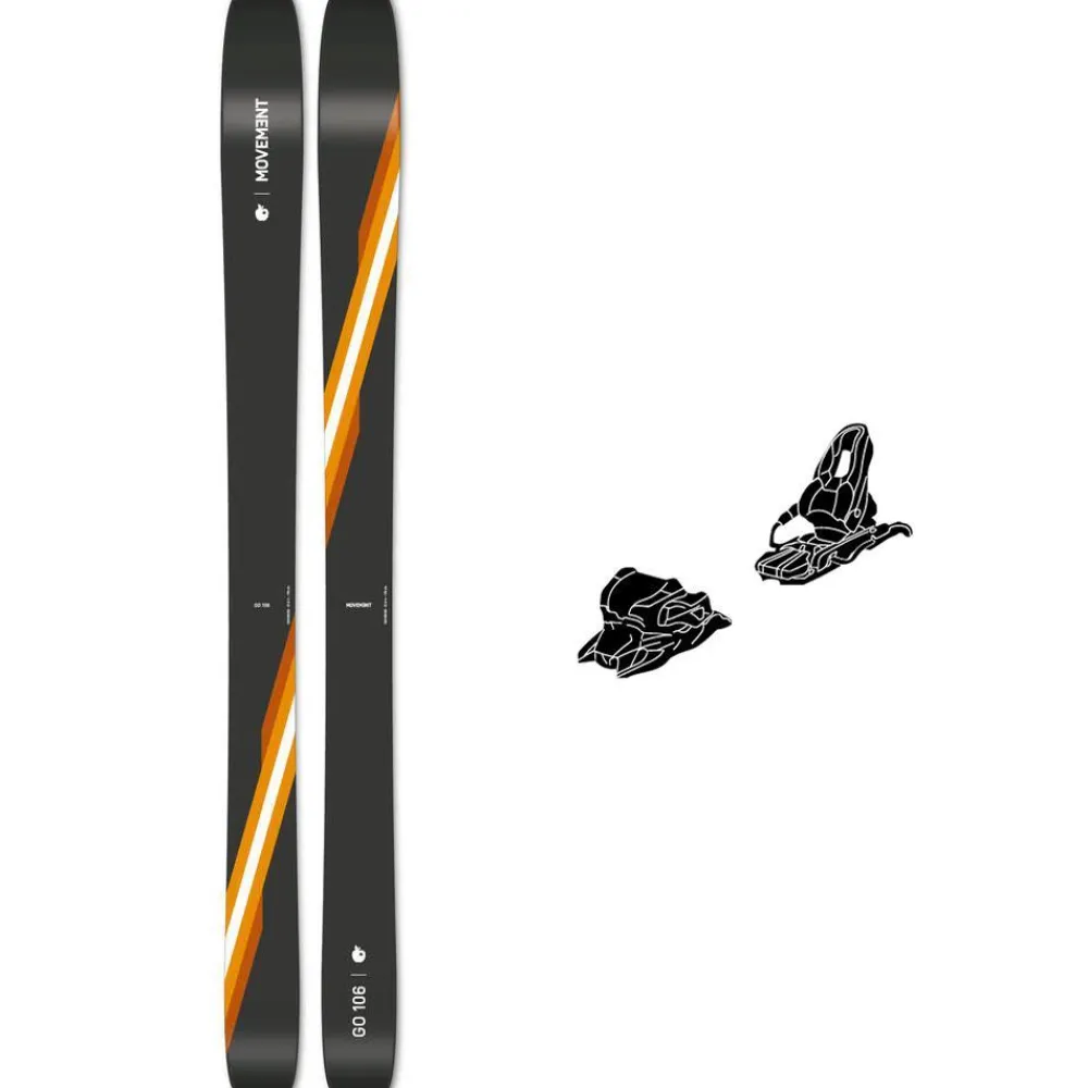 Hot Ski Go 106 Ti Homme Ski Homme|Créez Votre Pack