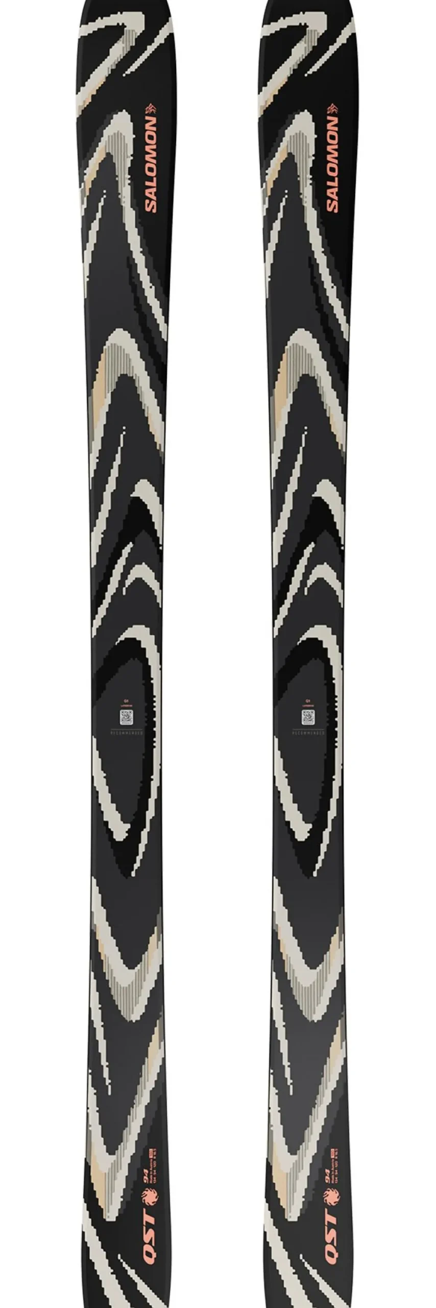 Discount Ski Qst 94 Black Femme Ski Femme|Ski Homme