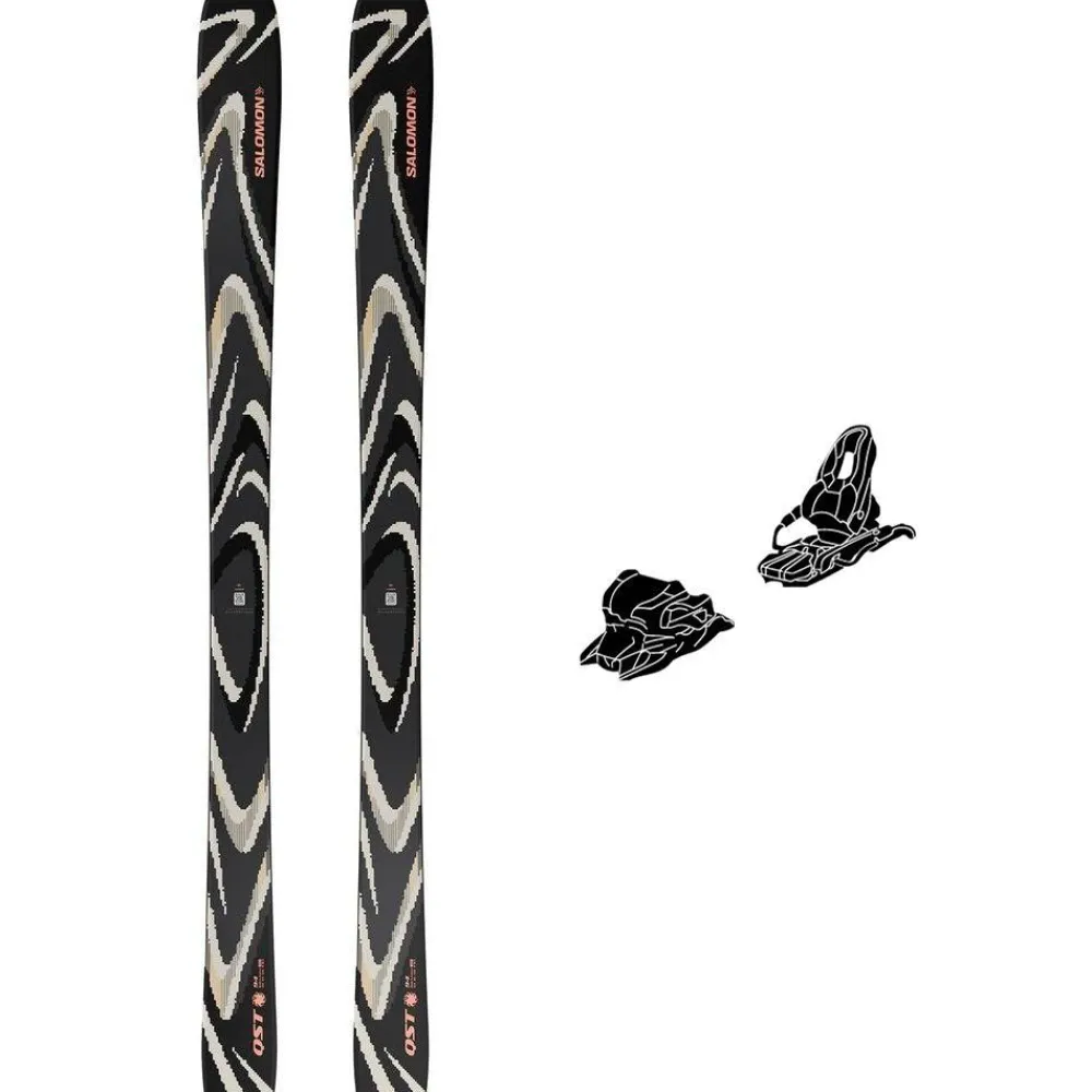 Discount Ski Qst 94 Black Femme Ski Femme|Ski Homme