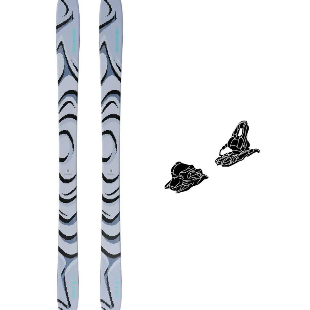 Ski Femme|Créez Votre Pack<Salomon Ski Qst 100 Cosmic Sky
