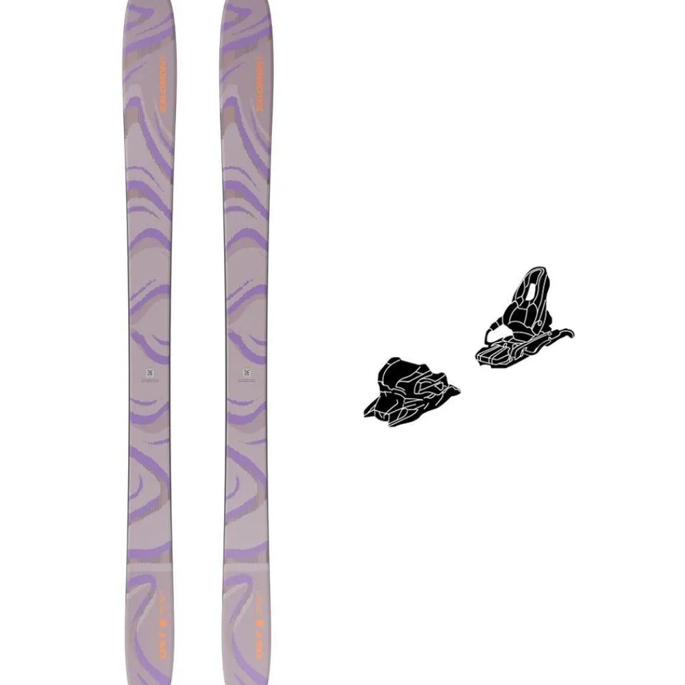 Créez Votre Pack<Salomon Ski Qst 106 Nirvana
