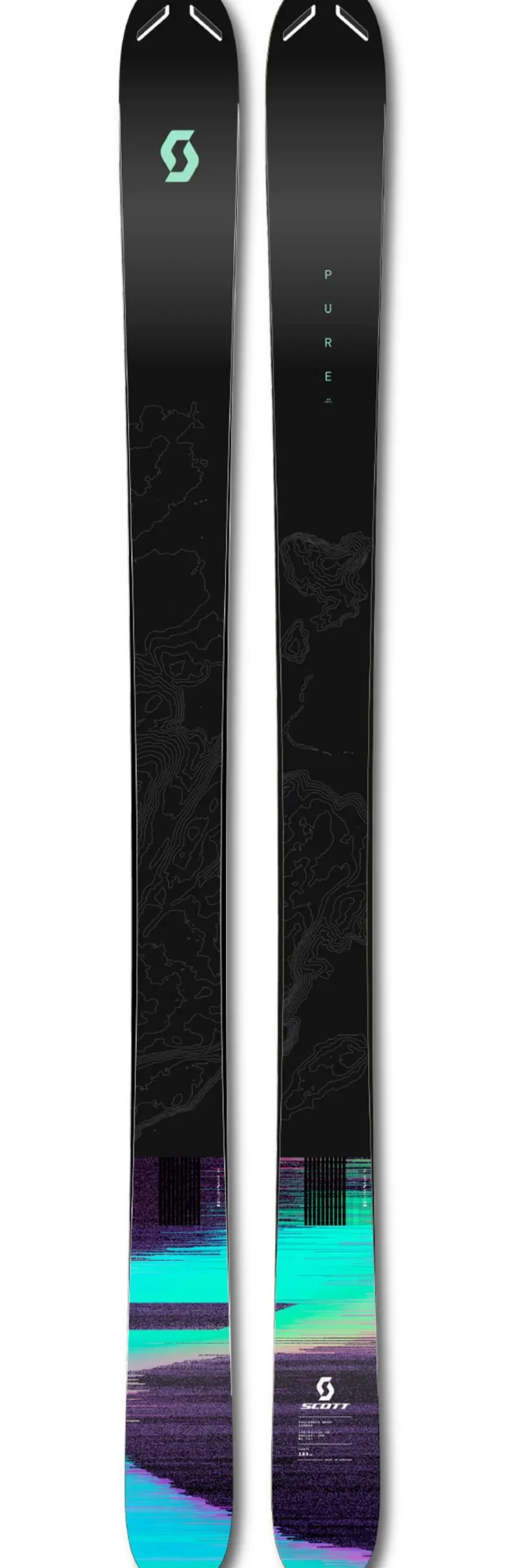 Outlet Ski Pure Mission 98Ti Black Créez Votre Pack