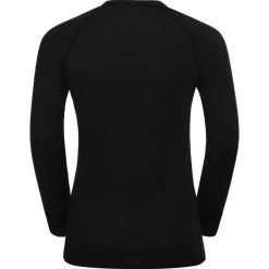 Sous-Vêtement Enfant|Sous-Vêtements Thermiques<Odlo Sous-vêtement techni. nordique Active Warm Eco Kids BI Top Crew Neck LS Black