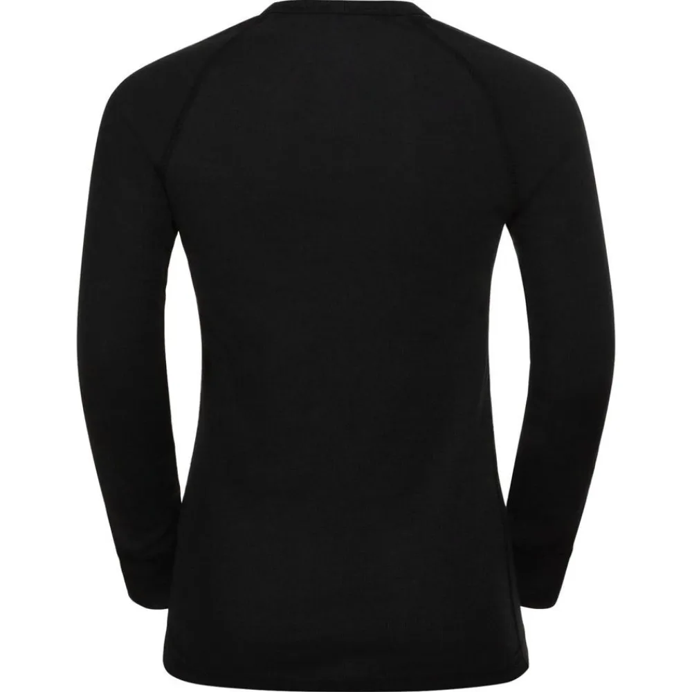 Sous-Vêtement Enfant|Sous-Vêtements Thermiques<Odlo Sous-vêtement techni. nordique Active Warm Eco Kids BI Top Crew Neck LS Black