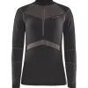 Sous-Vêtement Femme|Sous-Vêtements Thermiques<Craft Sous-vêtement techni. nordique Active Intensity CN LS W Black