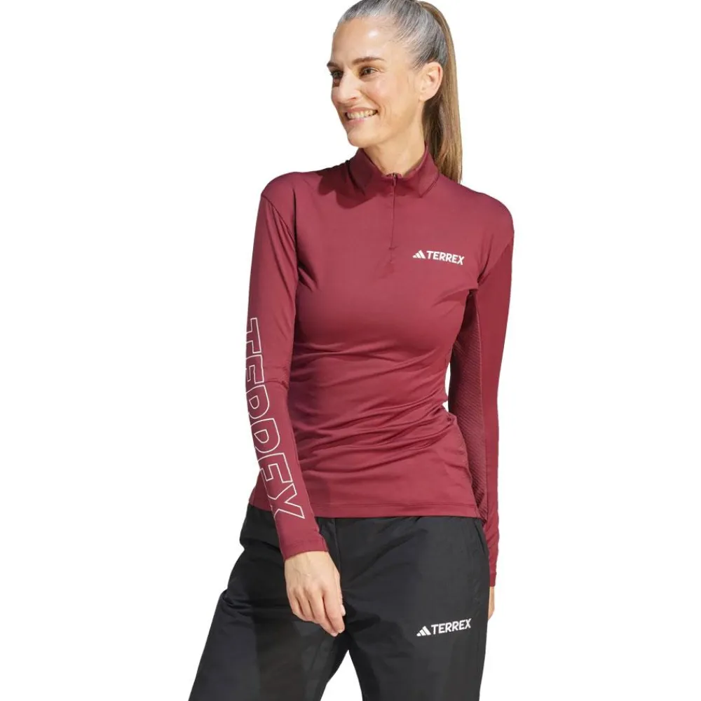Hot Sous-vêtement technique W Terrex Xperior Longsleeve Shared Femme Sous-Vêtement Femme