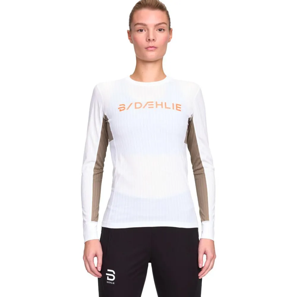 Sous-Vêtement Femme<Bjorn Daehlie Sous-vêtement technique Training Tech Long Sleeve Wmn Snow White