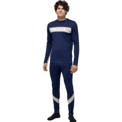 Sous-vêtement technique Retro Wool Crew Navy Homme Sous-Vêtement Homme|Sous-Vêtements Thermiques