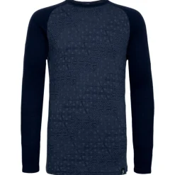 Clearance Sous-vêtement technique Geo Merino Wool Crew Navy Homme Sous-Vêtement Homme