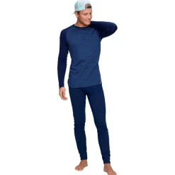 Clearance Sous-vêtement technique Geo Merino Wool Crew Navy Homme Sous-Vêtement Homme