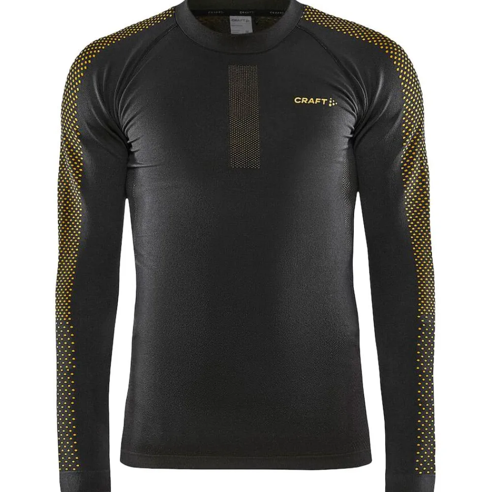 Outlet Sous-vêtement technique Adv Warm Intensity Ls Slate Amber Homme Sous-Vêtement Homme