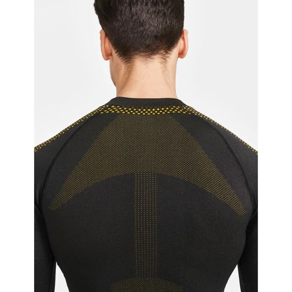 Outlet Sous-vêtement technique Adv Warm Intensity Ls Slate Amber Homme Sous-Vêtement Homme