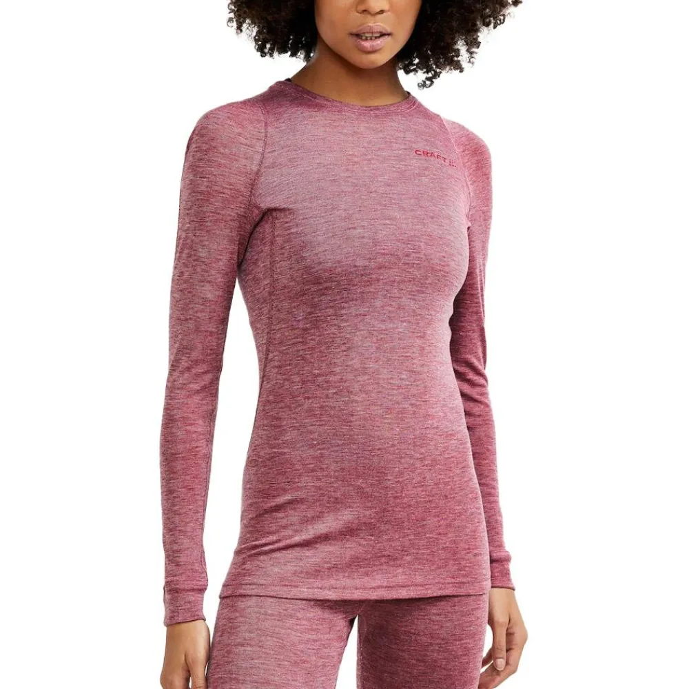Sous-Vêtement Femme<Craft Sous-vêtement technique Core Wool Merino Ls Tee W Rose Melange