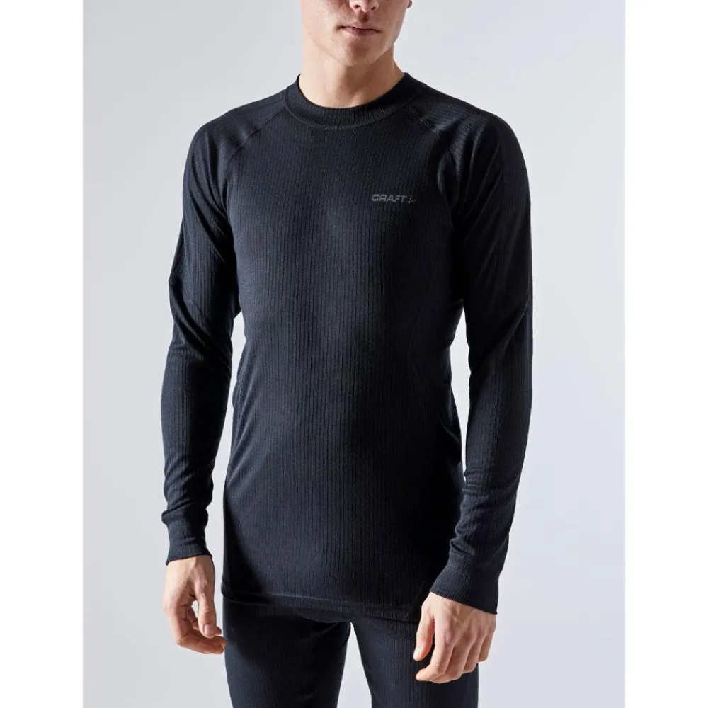 Clearance Sous-vêtement technique CORE Dry Baselayer Set M Black Homme Sous-Vêtement Homme