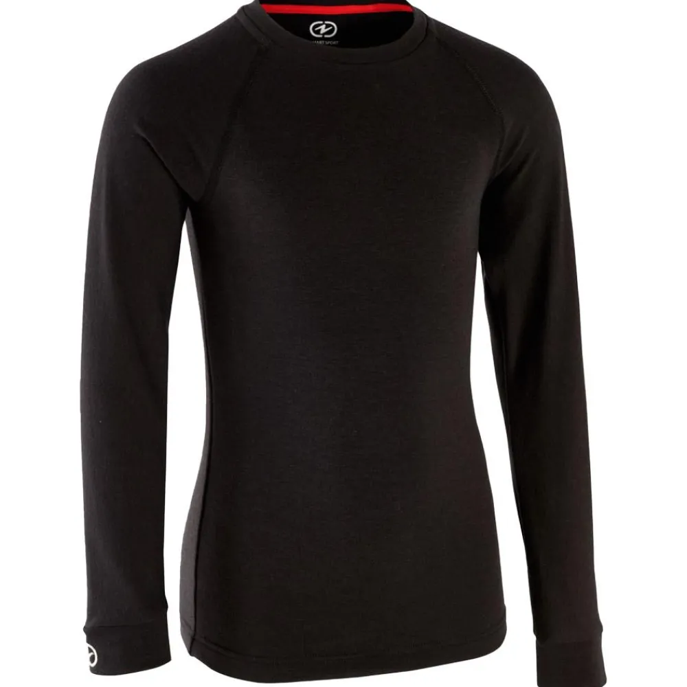 Sous-Vêtement Enfant|Sous-Vêtements Thermiques<Damart Sport Sous-vêtement technique Comfort Thermolactyl 4 Col Rond Jr Noir
