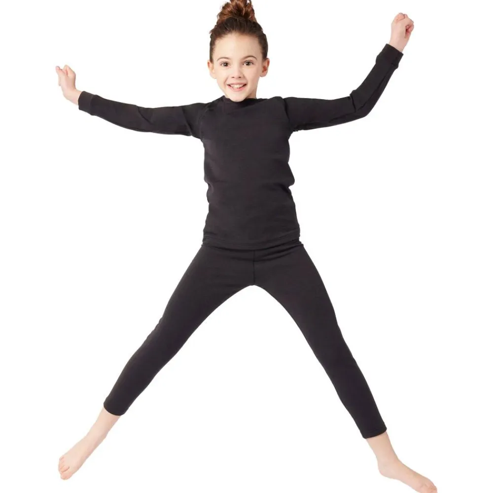 Sous-Vêtement Enfant|Sous-Vêtements Thermiques<Damart Sport Sous-vêtement technique Comfort Thermolactyl 4 Col Rond Jr Noir