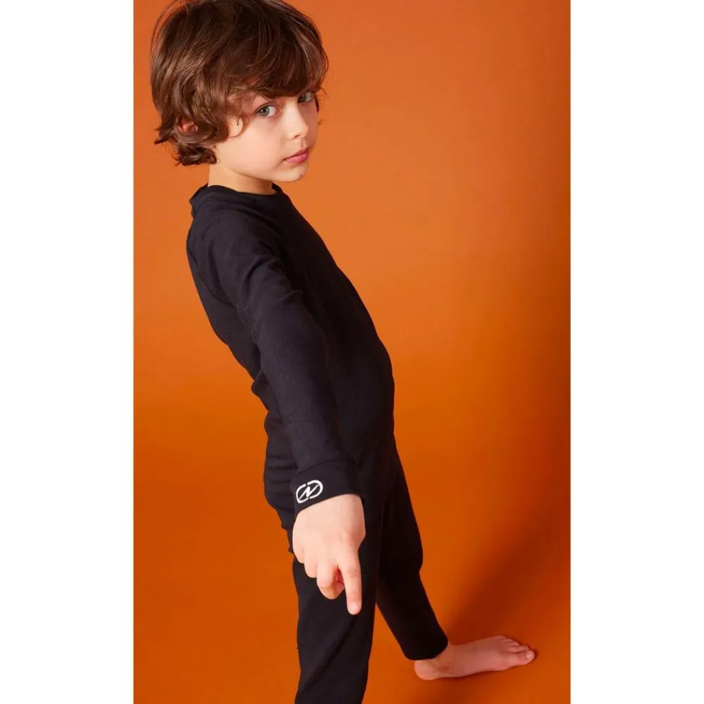 Sous-Vêtement Enfant|Sous-Vêtements Thermiques<Damart Sport Sous-vêtement technique Comfort Thermolactyl 4 Col Rond Jr Noir