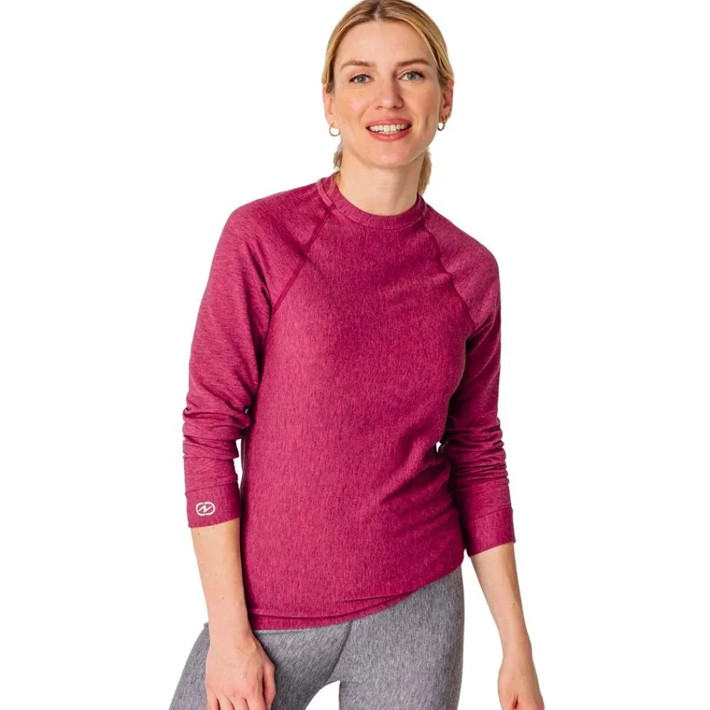 Best Sous-vêtement technique Comfort Thermolactyl 3 Col Rond W Rose Chine Femme Sous-Vêtement Femme|Sous-Vêtements Thermiques