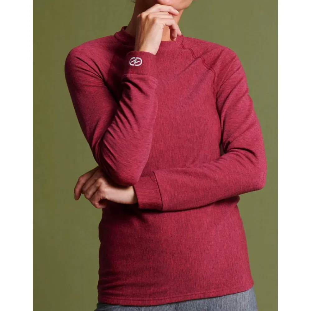 Best Sous-vêtement technique Comfort Thermolactyl 3 Col Rond W Rose Chine Femme Sous-Vêtement Femme|Sous-Vêtements Thermiques