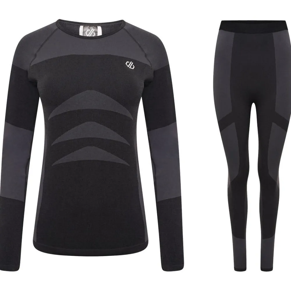 Sous-Vêtement Femme<DARE2B Sous-vêtement technique In the Zone III Base Layer Set Black