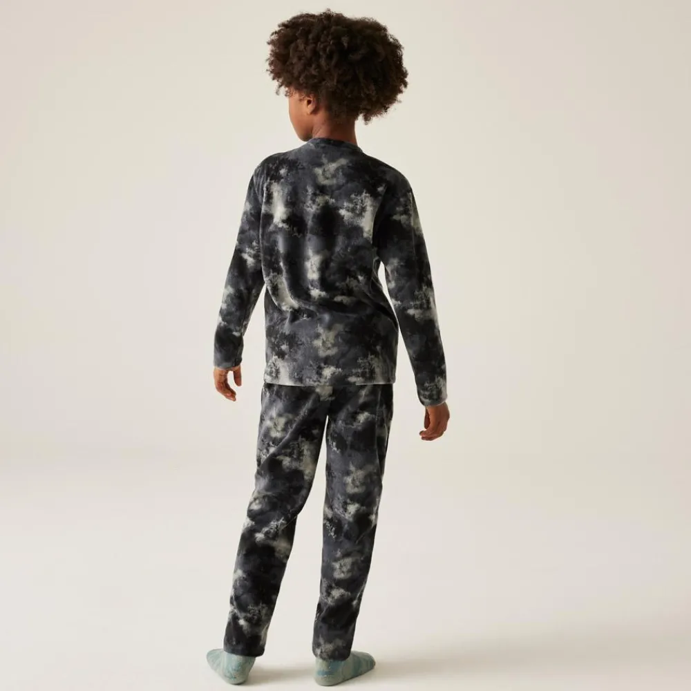 Sale Sous-vêtement technique Kids Thermal Baselayer Set Distressed Print Enfant Sous-Vêtement Enfant