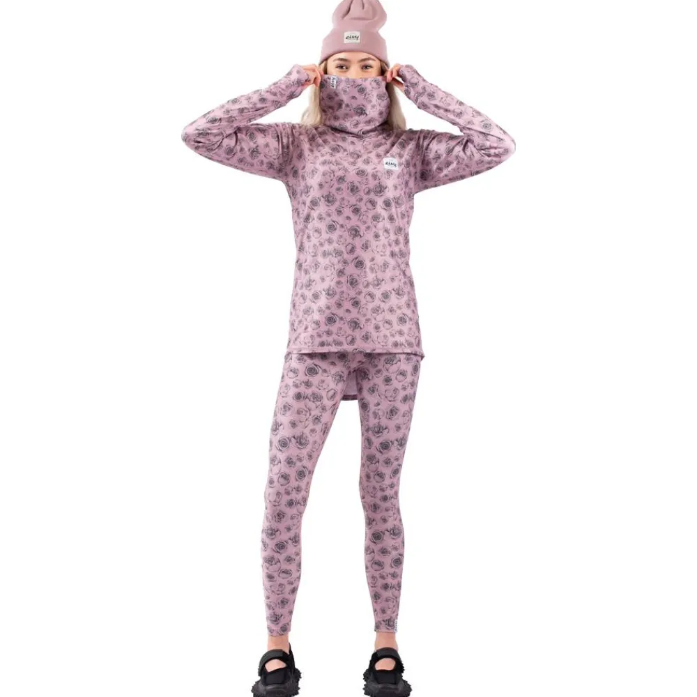 Collant Technique|Sous-Vêtement Femme<Eivy Sous-vêtement technique Icecold Tights Charcoal Woodrose