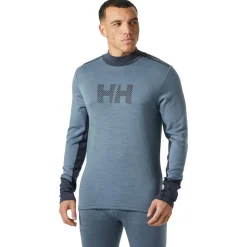 Sale Sous-vêtement technique Lifa Merino Midweight Logo Washed Navy Homme Sous-Vêtement Homme
