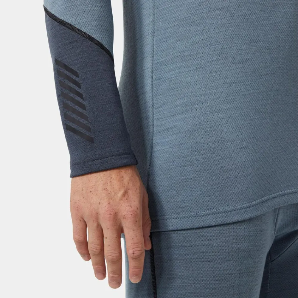 Sale Sous-vêtement technique Lifa Merino Midweight Logo Washed Navy Homme Sous-Vêtement Homme