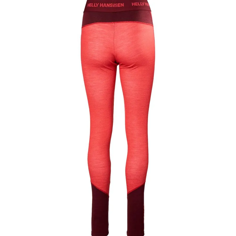 Collant Technique|Sous-Vêtement Femme<Helly Hansen Sous-vêtement technique W Lifa Merino Midweight Pant Poppy Red