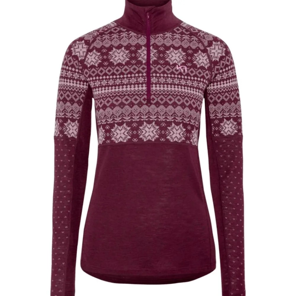 Sale Sous-vêtement technique Vilma Hz Wine Femme Sous-Vêtement Femme