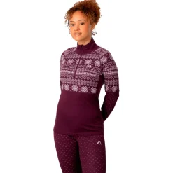 Sale Sous-vêtement technique Vilma Hz Wine Femme Sous-Vêtement Femme