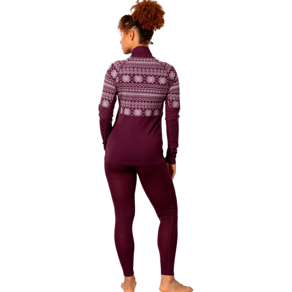 Sale Sous-vêtement technique Vilma Hz Wine Femme Sous-Vêtement Femme