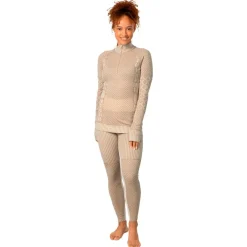 Sous-Vêtement Femme|Sous-Vêtements Thermiques<Kari Traa Sous-vêtement technique Smekker H/Z Mocha