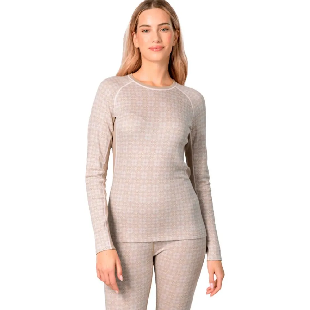 Sous-Vêtement Femme<Kari Traa Sous-vêtement technique Rose Light Ls Mocha