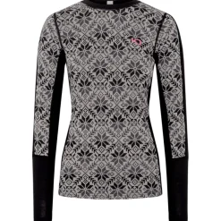 New Sous-vêtement technique Anna Ls Black Femme Sous-Vêtement Femme