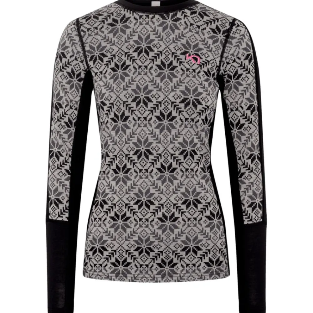 New Sous-vêtement technique Anna Ls Black Femme Sous-Vêtement Femme