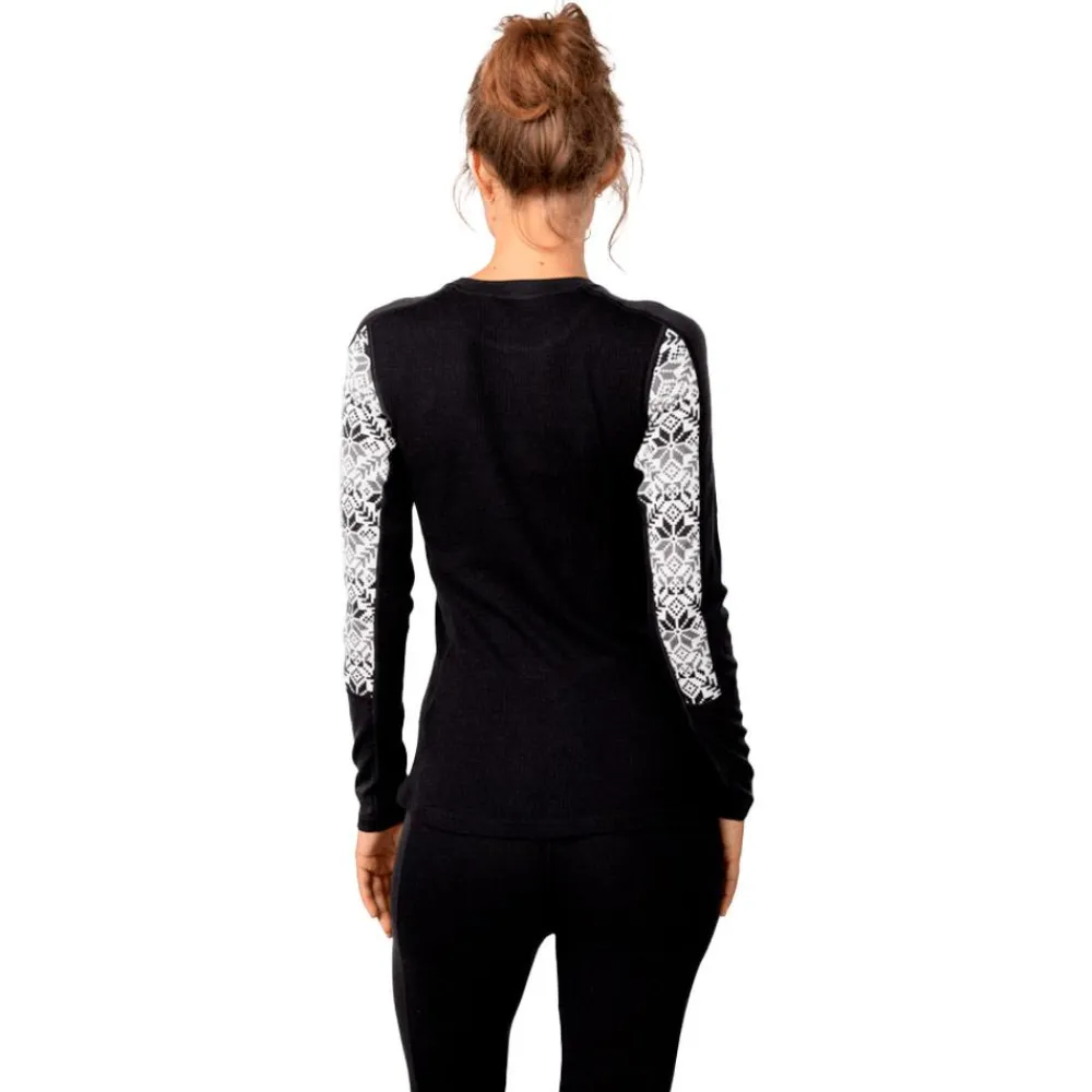 New Sous-vêtement technique Anna Ls Black Femme Sous-Vêtement Femme