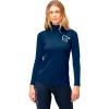 Sous-Vêtement Femme<Norrona Sous-vêtement technique PureUll Zip Neck W Indigo Night